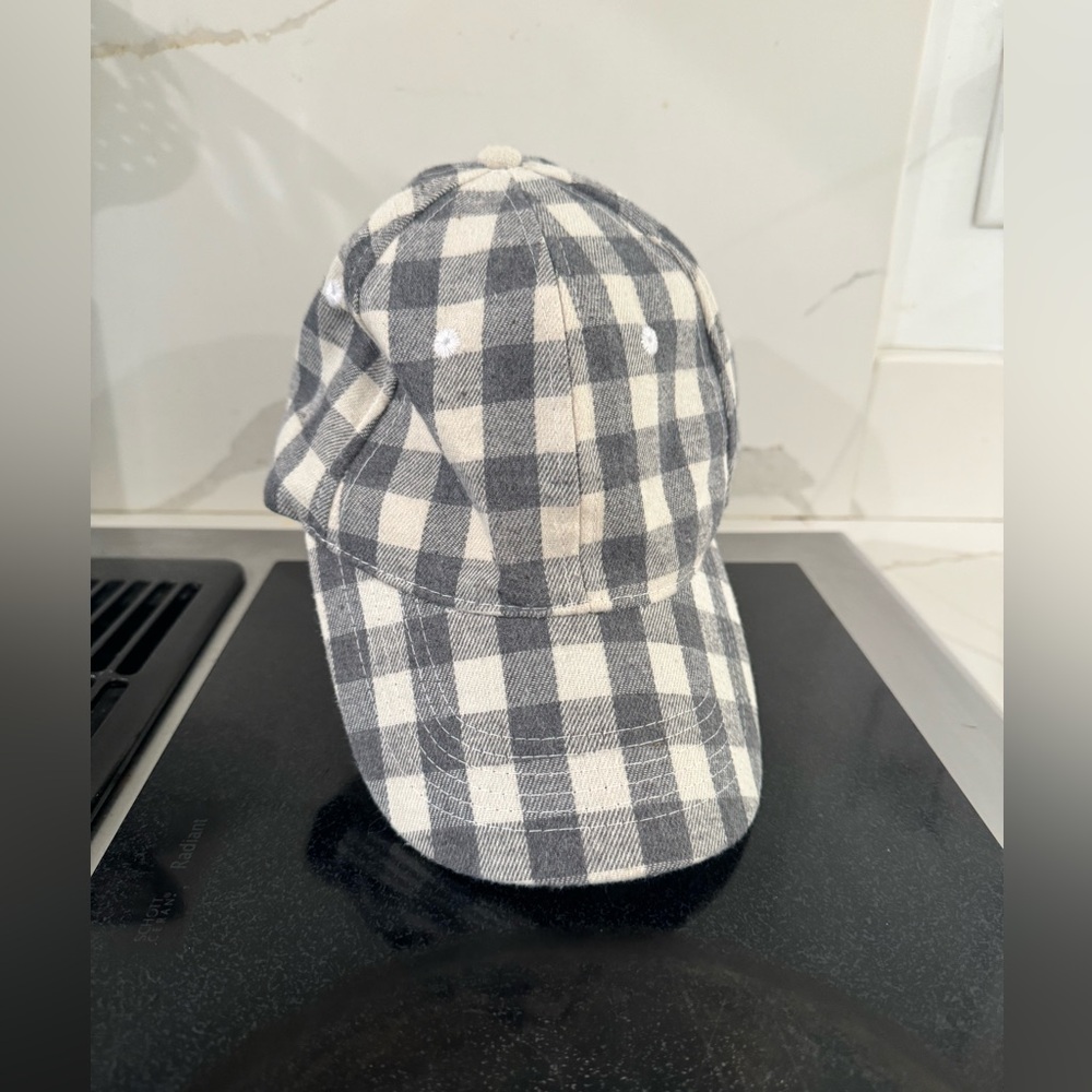 Cocus Pocus Grey Plaid Hat Ball cap